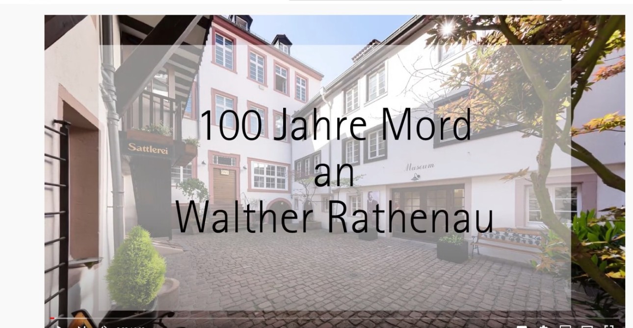 Video: 100 Jahre Mord an Walther Rathenau