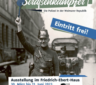 Eröffnung der Sonderausstellung Freunde – Helfer – Straßenkämpfer. Die Polizei in der Weimarer Republik