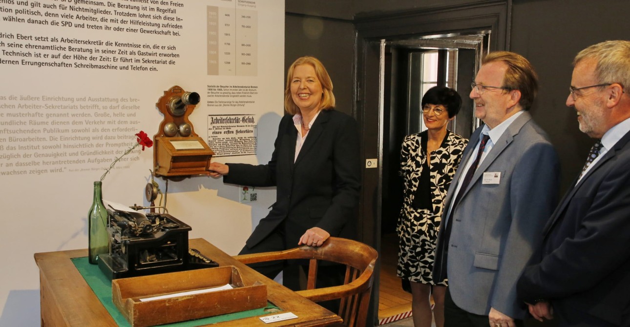 Besuch von Bärbel Bas