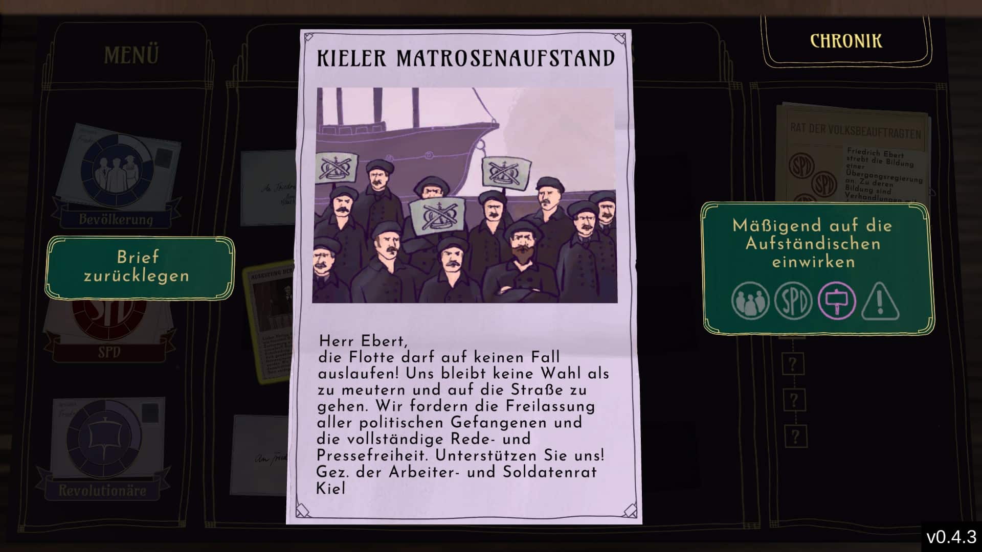 Screenshot Kieler Matrosenaufstand