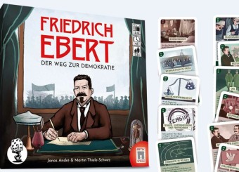 Jetzt als analoges Kartenspiel: „Friedrich Ebert. Der Weg zur Demokratie“