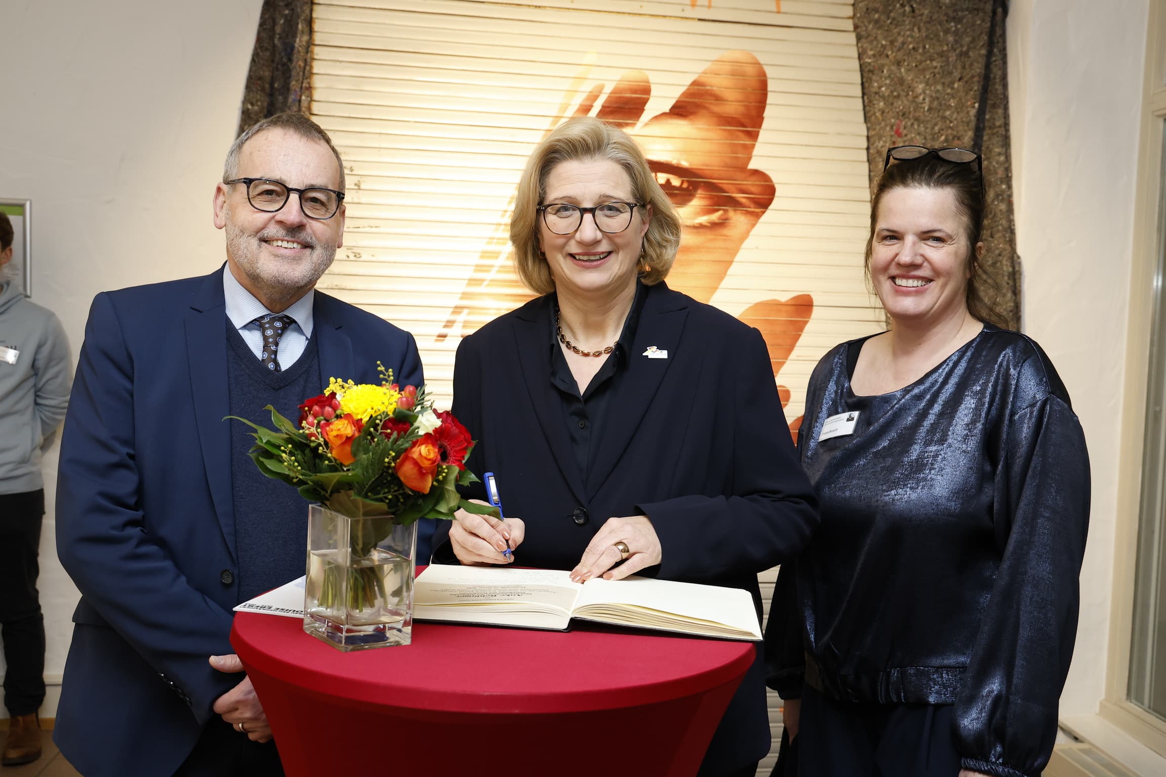 Heidelberg. Neujahrsempfang 2025 im Eberthaus. Mit Gastrednerin Anke Rehlinger, Guenter Schmitteckert und Diana Busch. 16.01.2025 - Helmut Pfeifer.