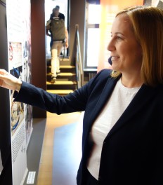 Rückblick: Landtagspräsidentin Astrid Wallmann besucht das Friedrich-Ebert-Haus