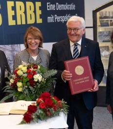 Bundespräsident Frank-Walter Steinmeier besucht die Friedrich-Ebert-Gedenkstätte