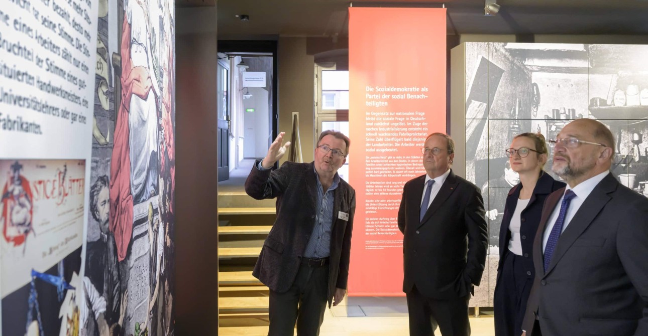 Rückblick: Besuch von François Hollande und Martin Schulz