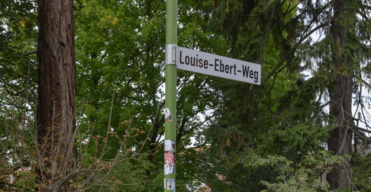 Rückblick: Einweihung des Louise-Ebert-Weges