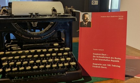 Neu erschienen: Der 16. Friedrich-Ebert-Gedächtnis-Vortrag von Prof. Dr. Stephan Harbarth