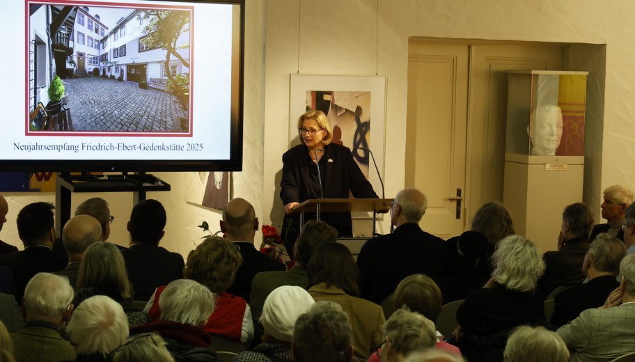 Neujahrsempfang mit Anke Rehlinger, Präsidentin des Bundesrates