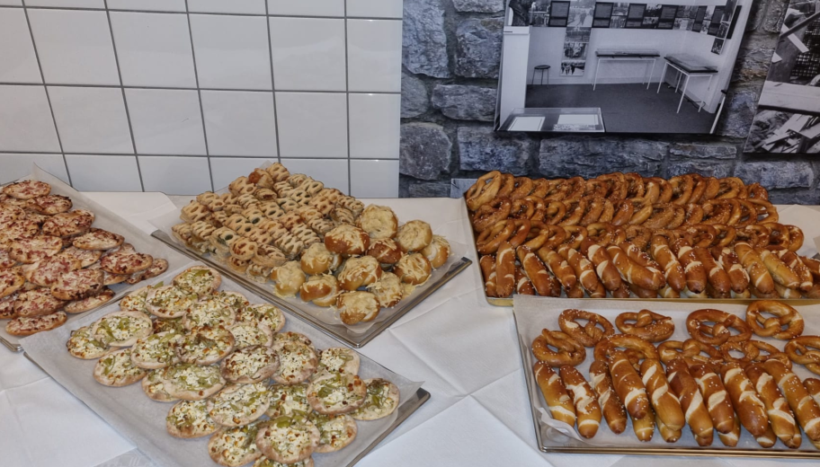Das Catering wurde vom Café Burkardt übernommen.