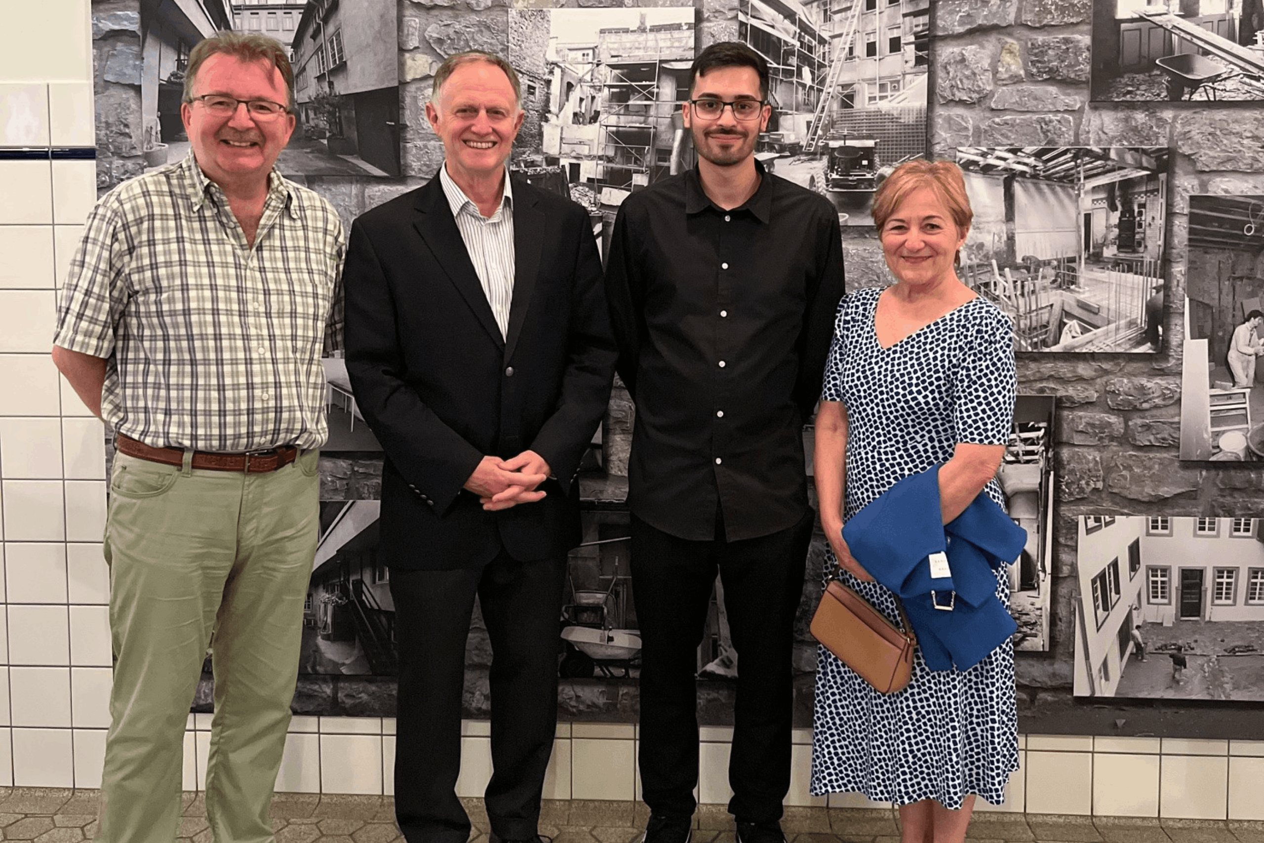 The Honourable Stephen Gageler AC, Chief of Justice of Australia, 
zu Besuch