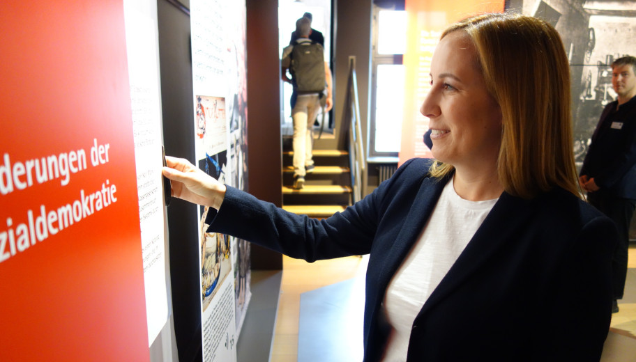 Besuch der hessischen Landtagspräsidentin Astrid Wallmann 