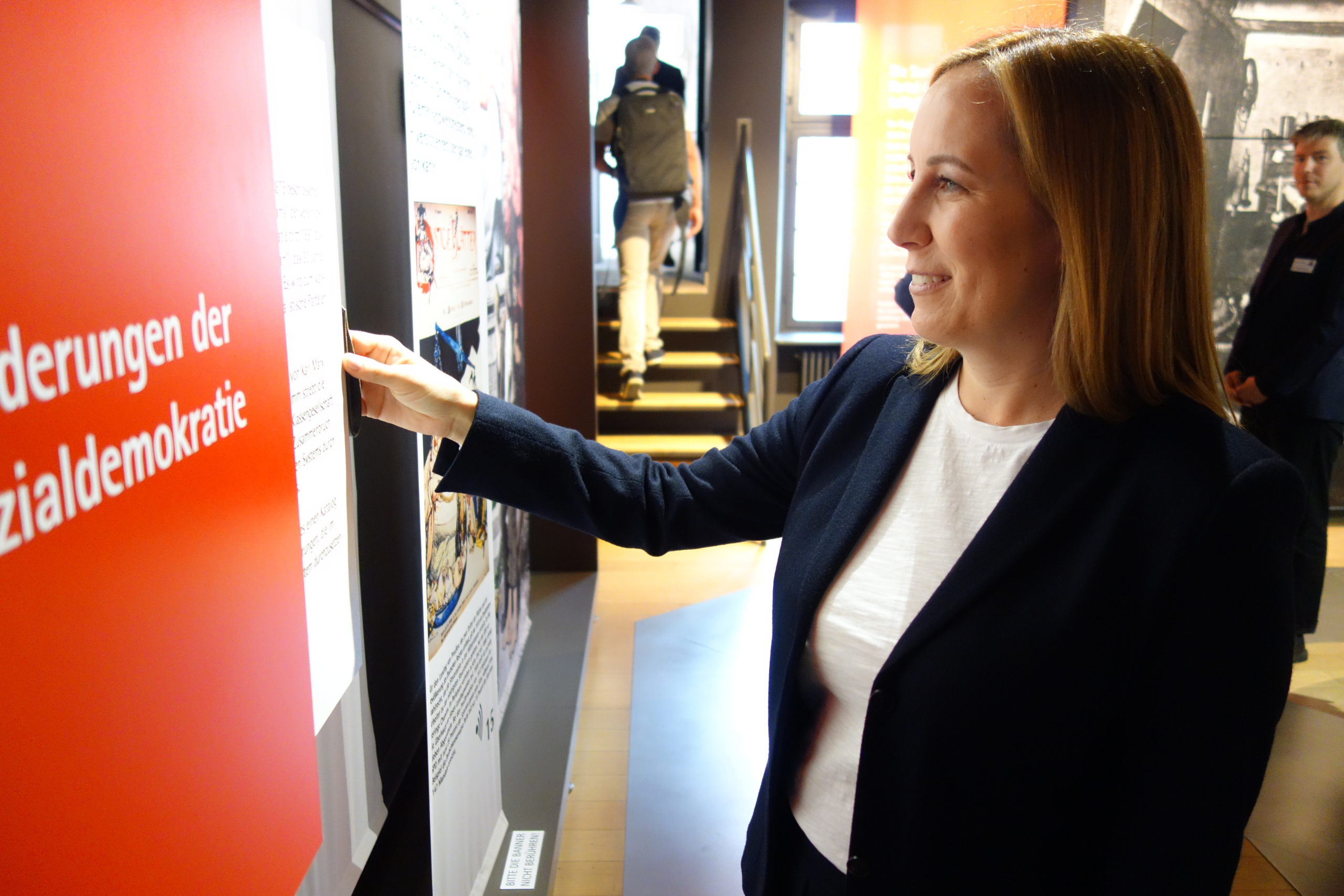 Besuch der hessischen Landtagspräsidentin Astrid Wallmann 