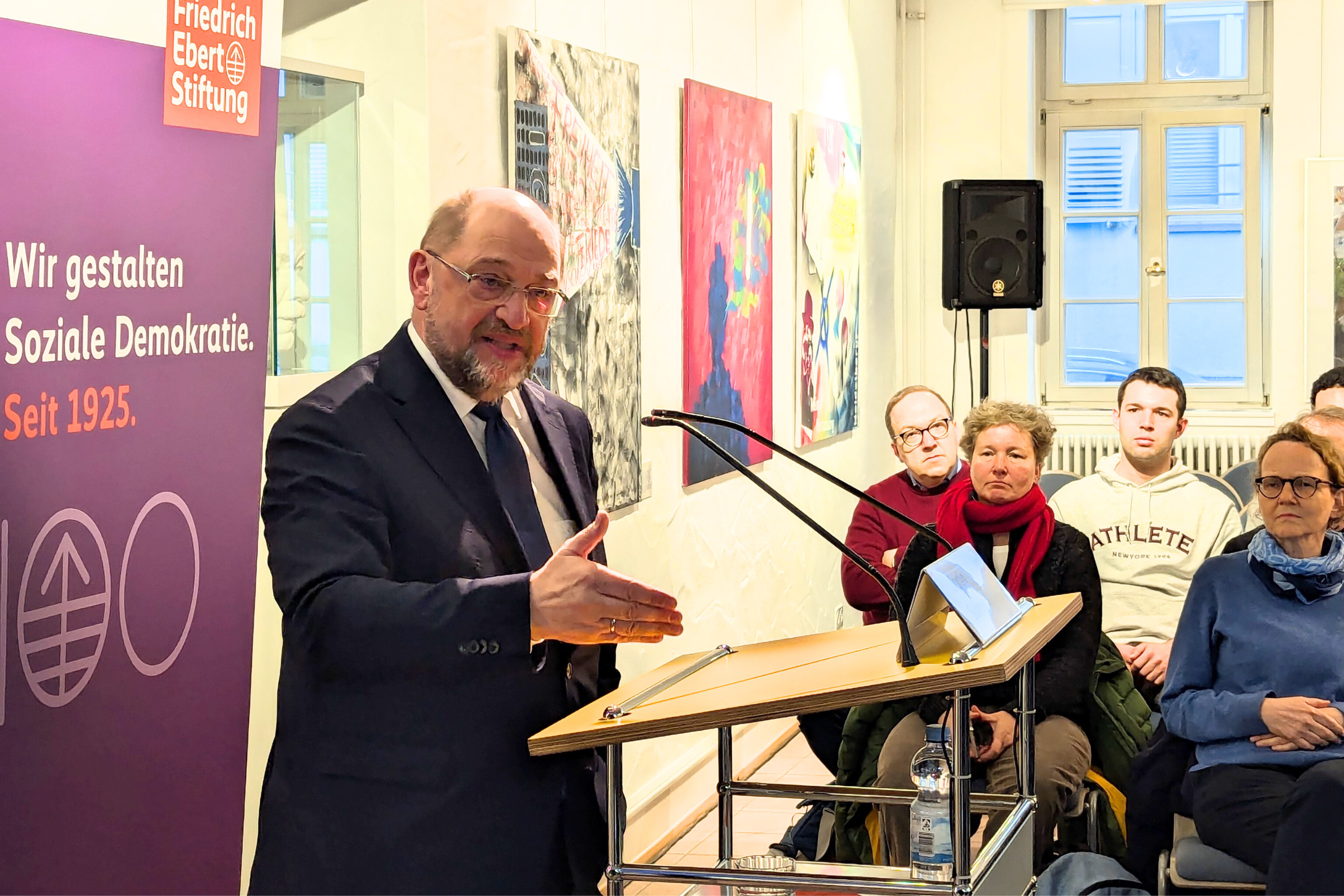100 Jahre Friedrich-Ebert-Stiftung  mit Martin Schulz