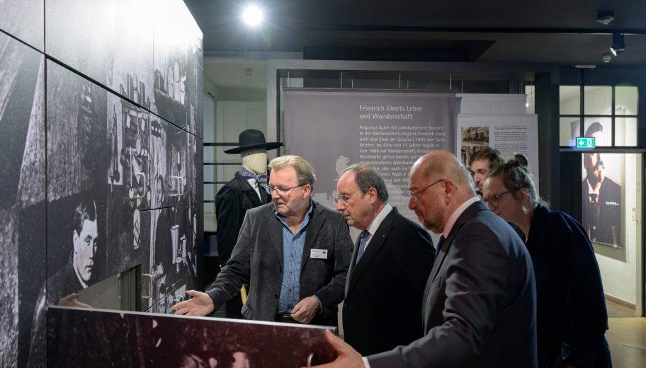 Besuch von François Hollande, Staatspräsident Frankreichs a. D.