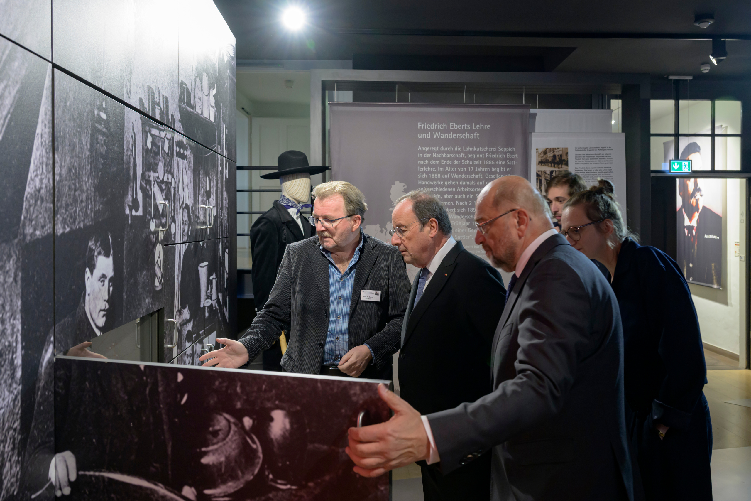 Besuch von François Hollande, Staatspräsident Frankreichs a. D.