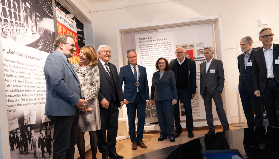 Besuch von Bundespräsident 
Frank-Walter Steinmeier 