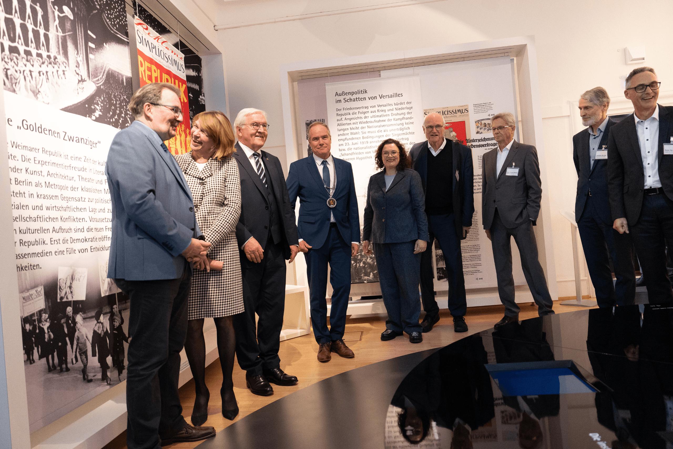 Besuch von Bundespräsident 
Frank-Walter Steinmeier 