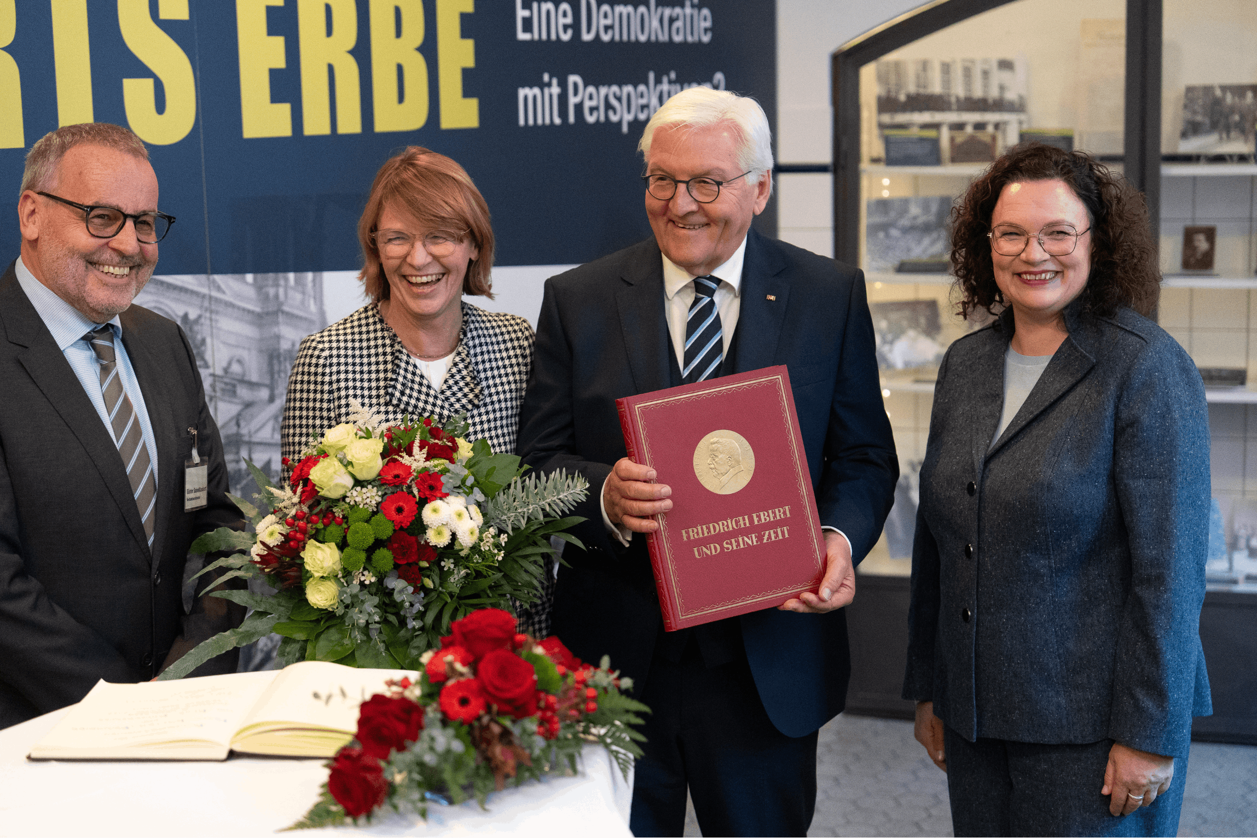 Besuch von Bundespräsident 
Frank-Walter Steinmeier 