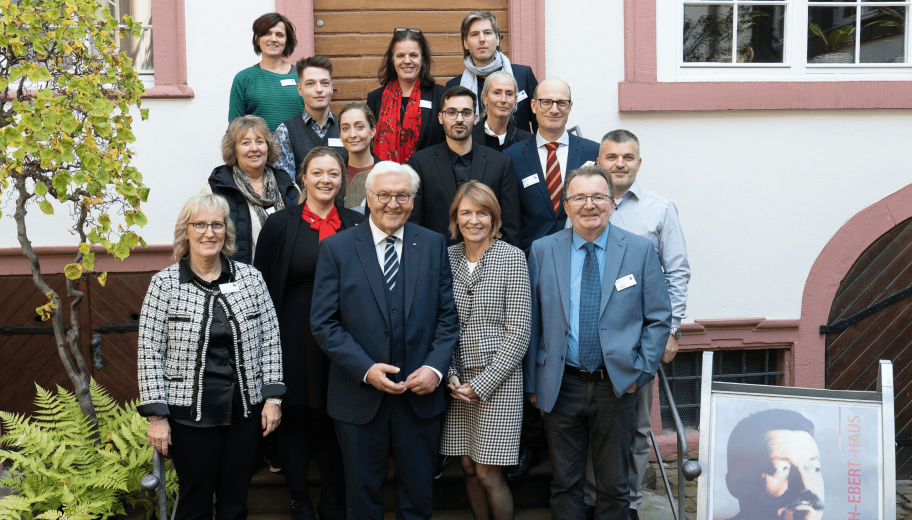 Besuch von Bundespräsident 
Frank-Walter Steinmeier 