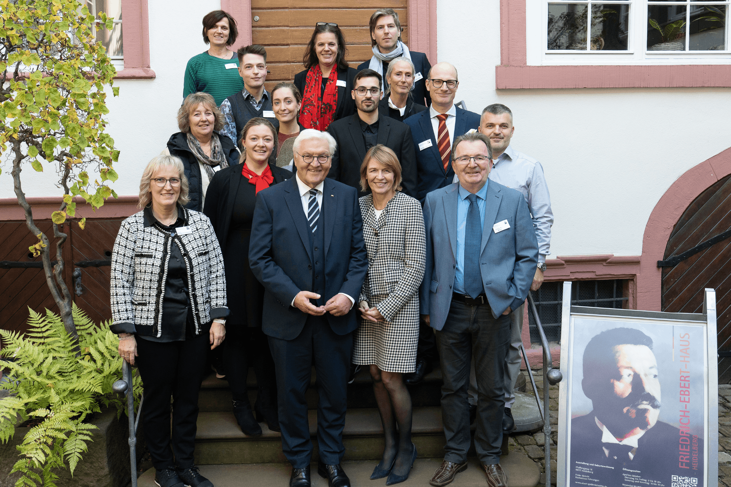 Besuch von Bundespräsident 
Frank-Walter Steinmeier 