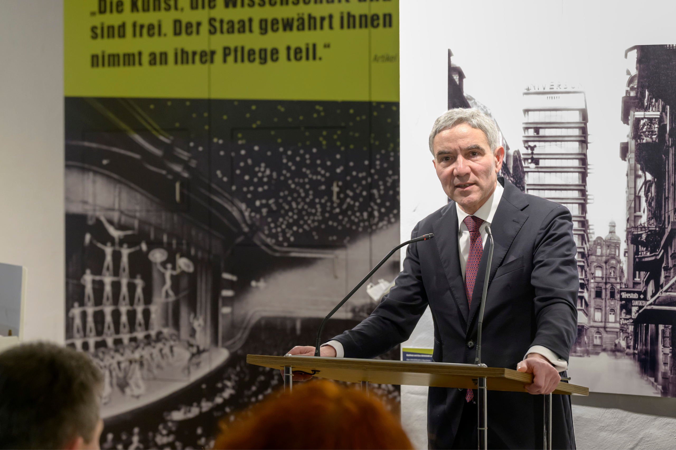 Gedächtnis-Vortrag von Prof. Dr. Stephan Harbarth, 
Präsident des Bundesverfassungsgerichts