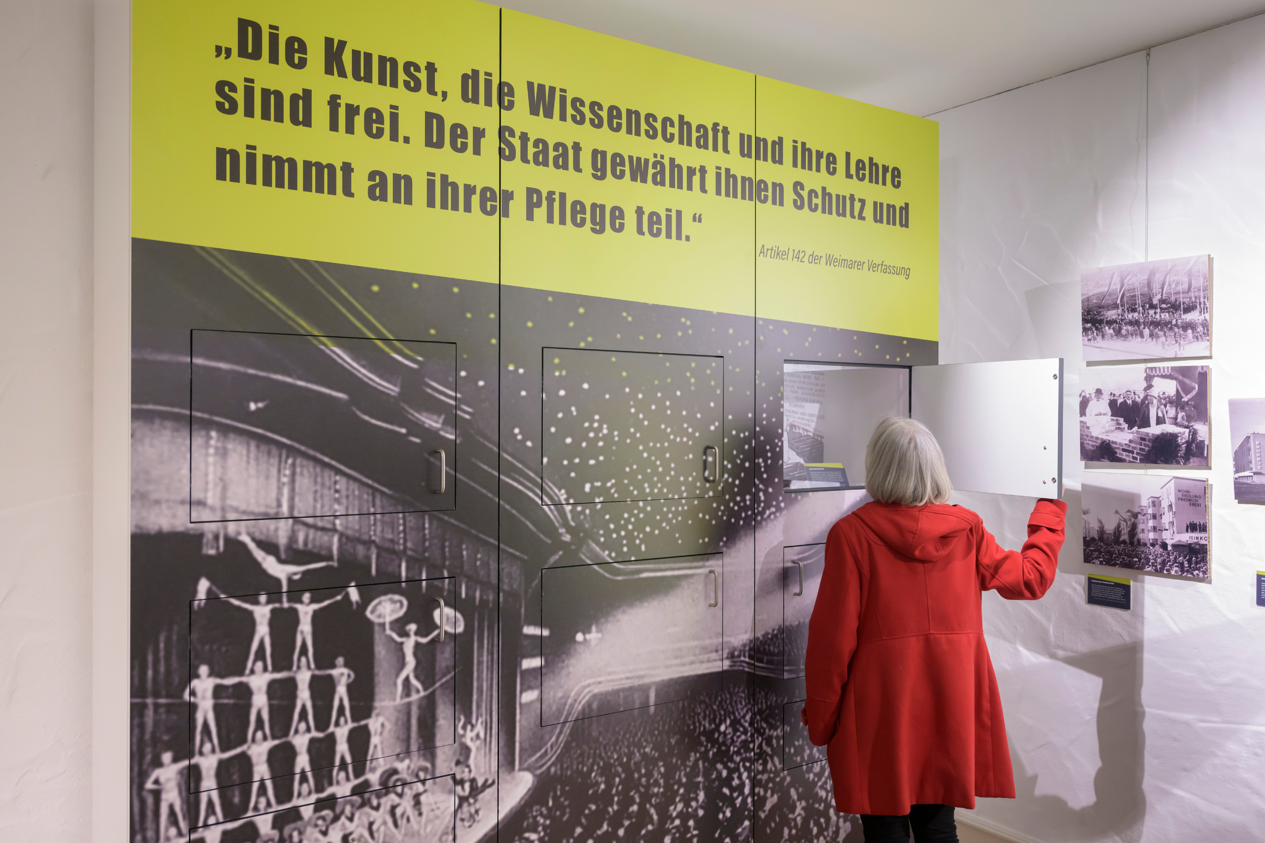 Eröffnung der Sonderausstellung 
„Eberts Erbe – Eine Demokratie mit Perspektiven”