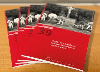 Worte des Gedenkens – Zum 100. Todestag von Friedrich Ebert