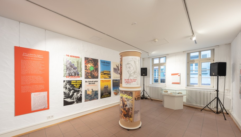 Blick in die Ausstellung.