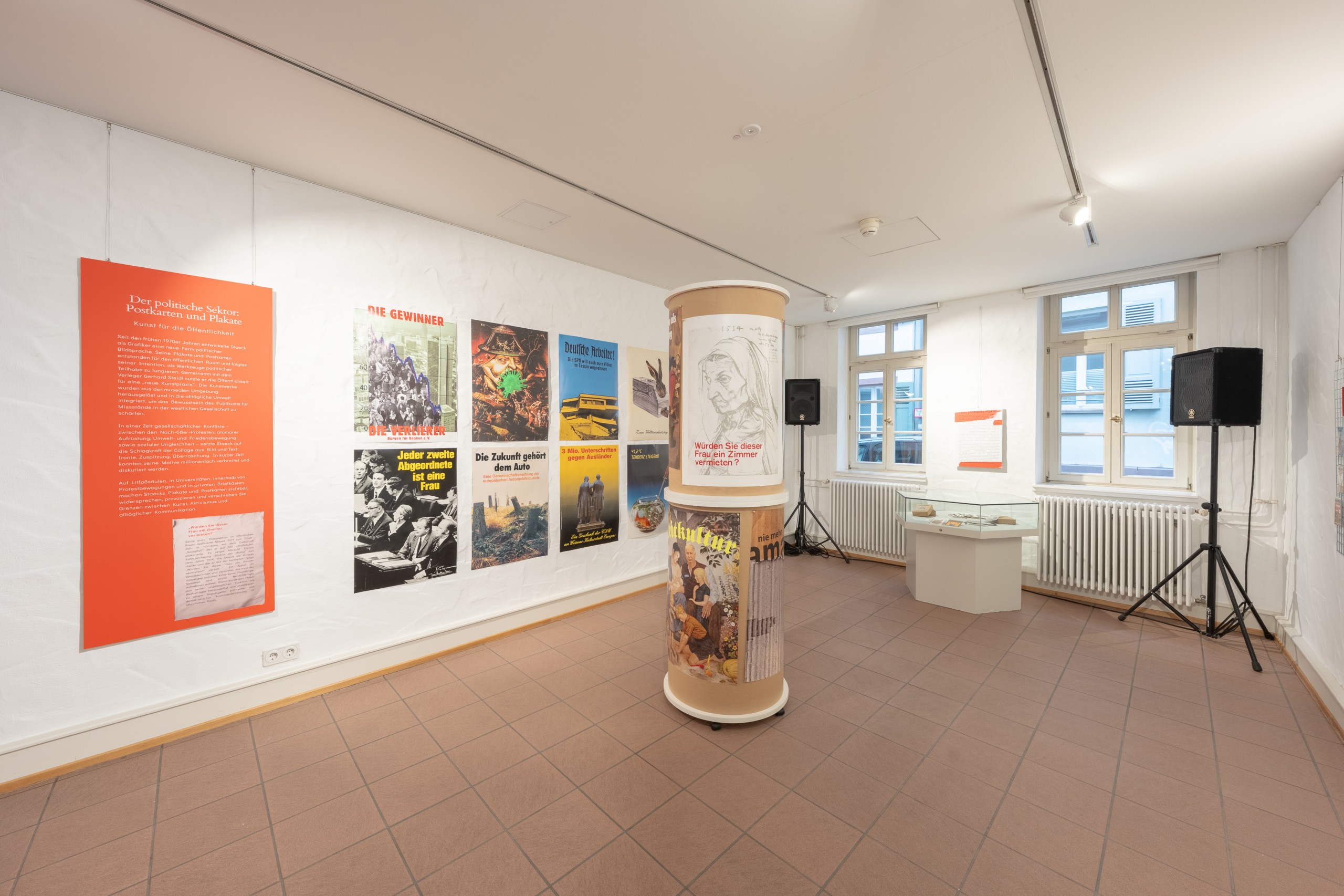 Blick in die Ausstellung.