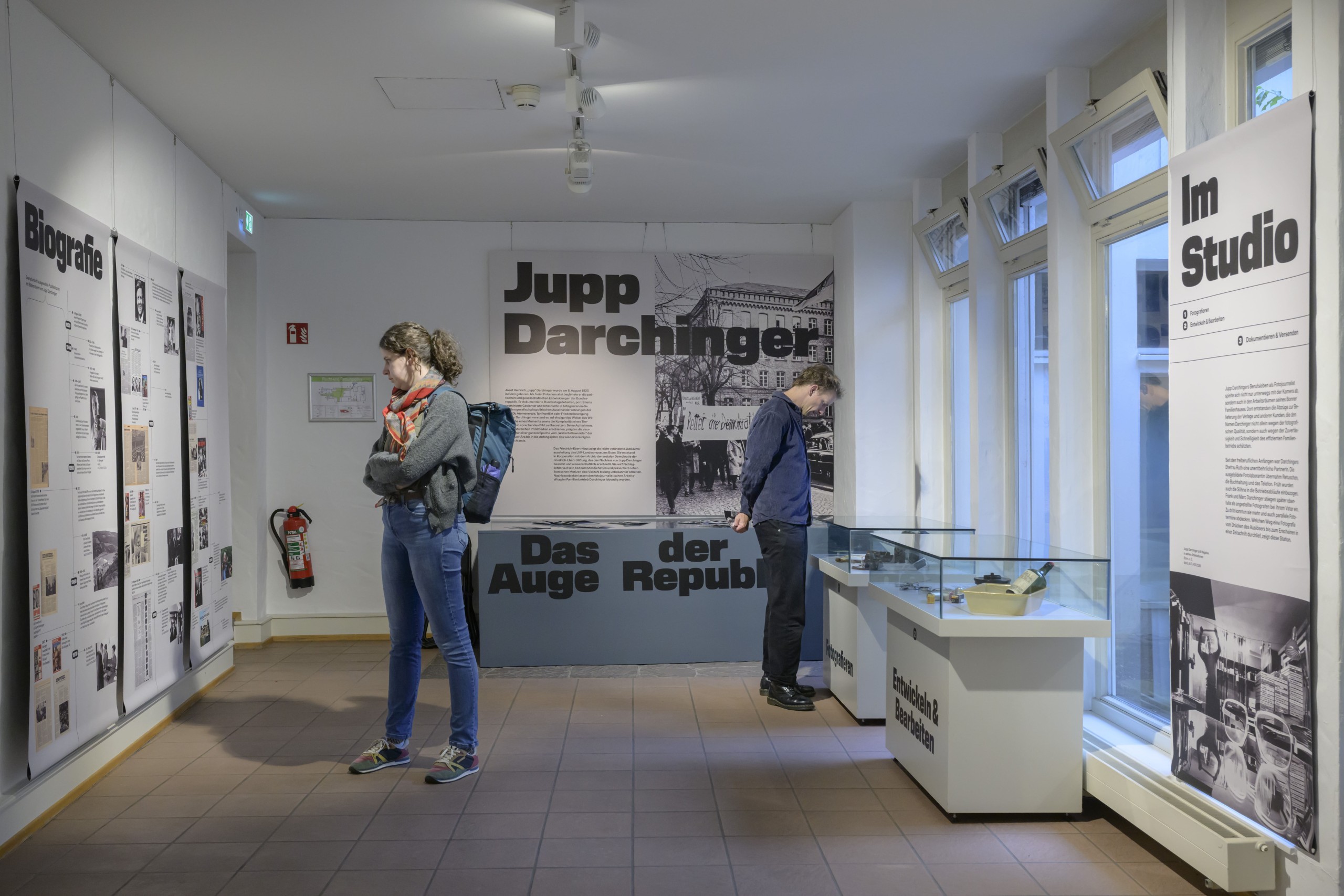 Blick in die Ausstellung