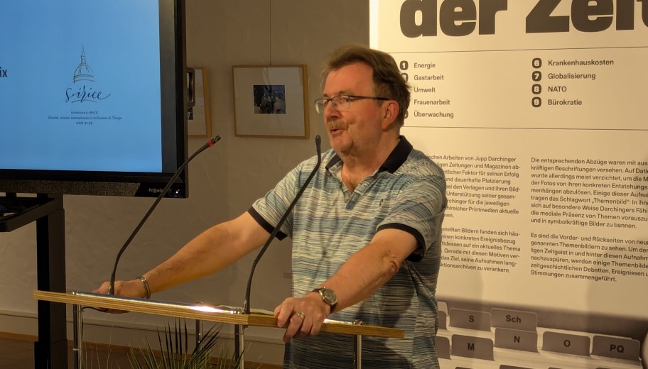 Prof. Dr. Bernd Braun, Geschäftsführer der Stiftung, begrüßte die Anwesenden.