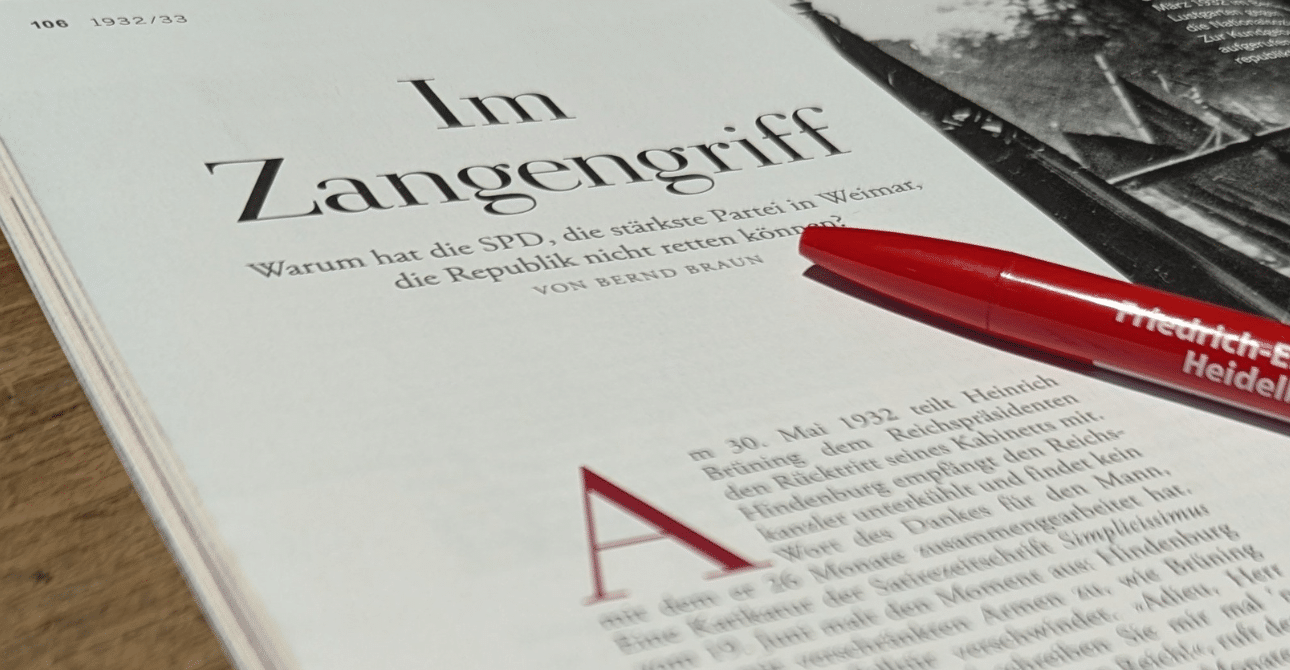 „Im Zangengriff“: Neuer Beitrag von Prof. Dr. Bernd Braun in ZEIT Geschichte