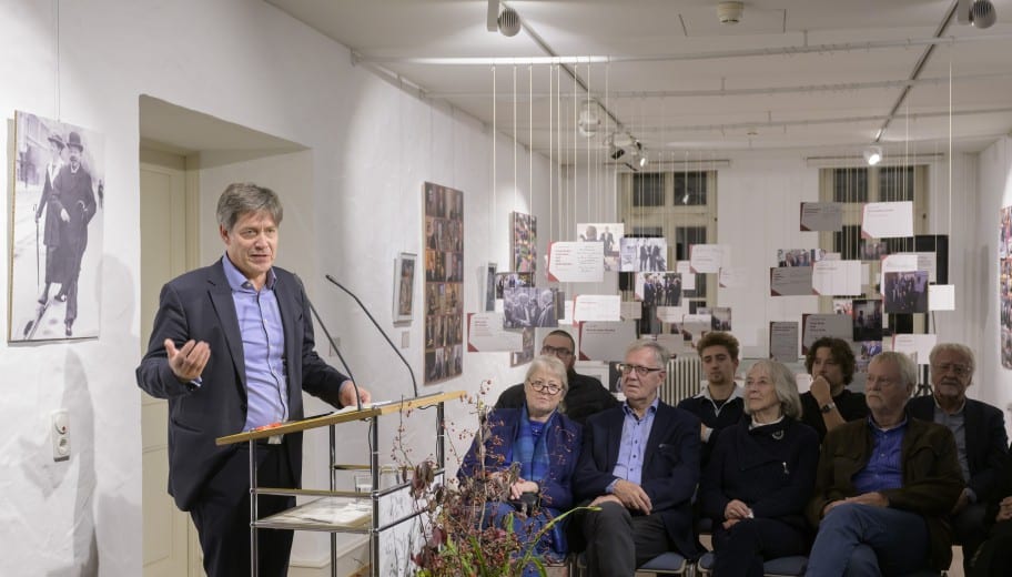 Jürgen Odszuck, Erster Bürgermeister der Stadt Heidelberg, bei seinem Grußwort.
