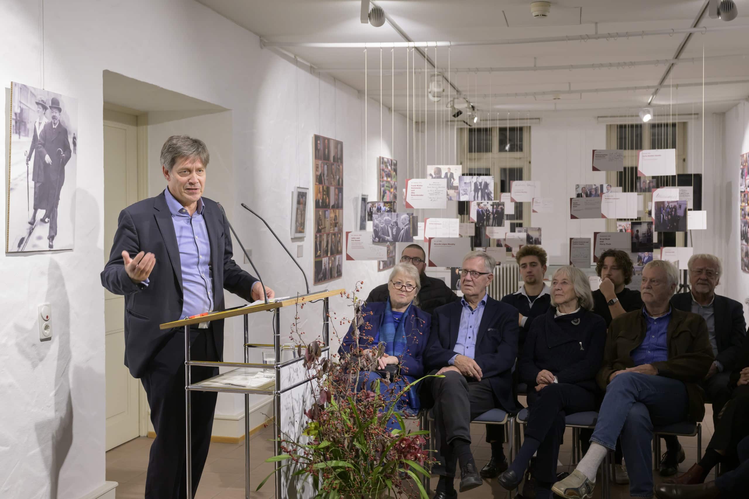 Jürgen Odszuck, Erster Bürgermeister der Stadt Heidelberg, bei seinem Grußwort.