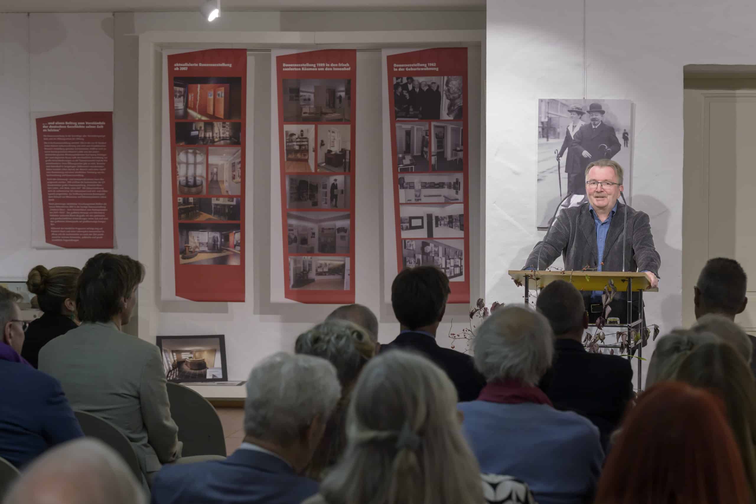 Prof. Dr. Bernd Braun blickte auf 40 Jahre Stiftung zurück.